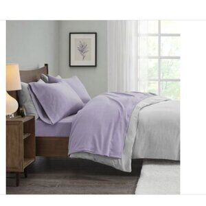 Sleep Philosophy Micro Fleece Sheet Set Twin
